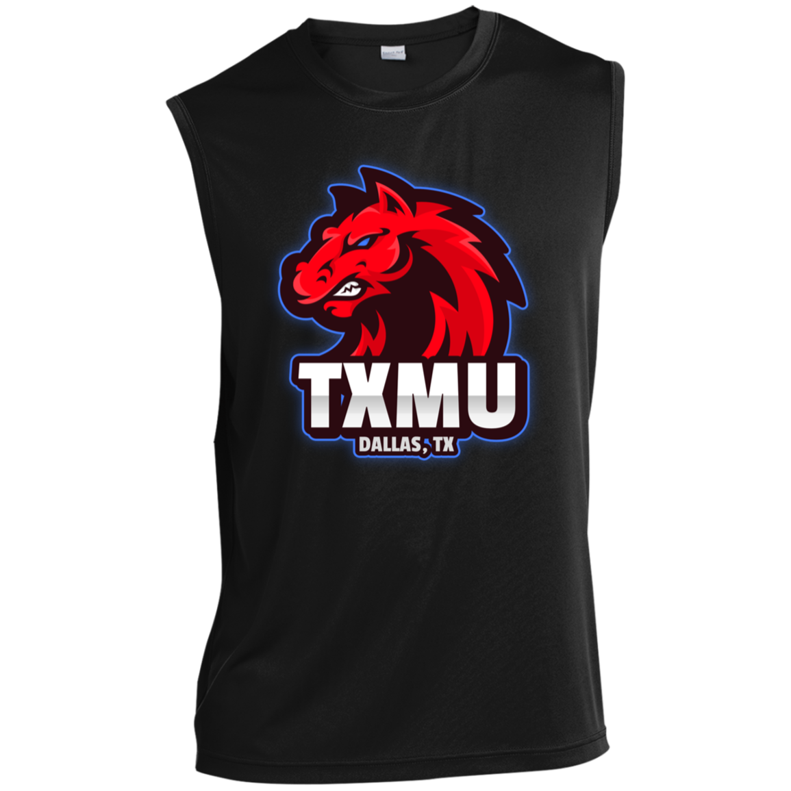 TXMU Sleeveless Performance Tee