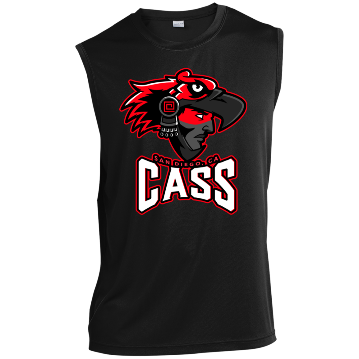 CASS Sleeveless Performance Tee