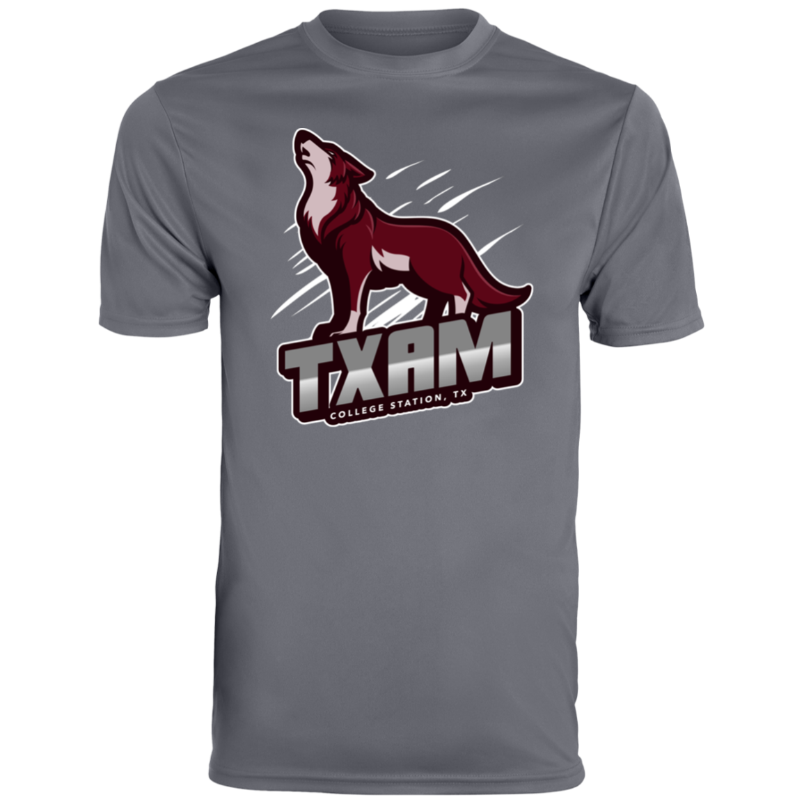 TXAM Men's Moisture-Wicking Tee