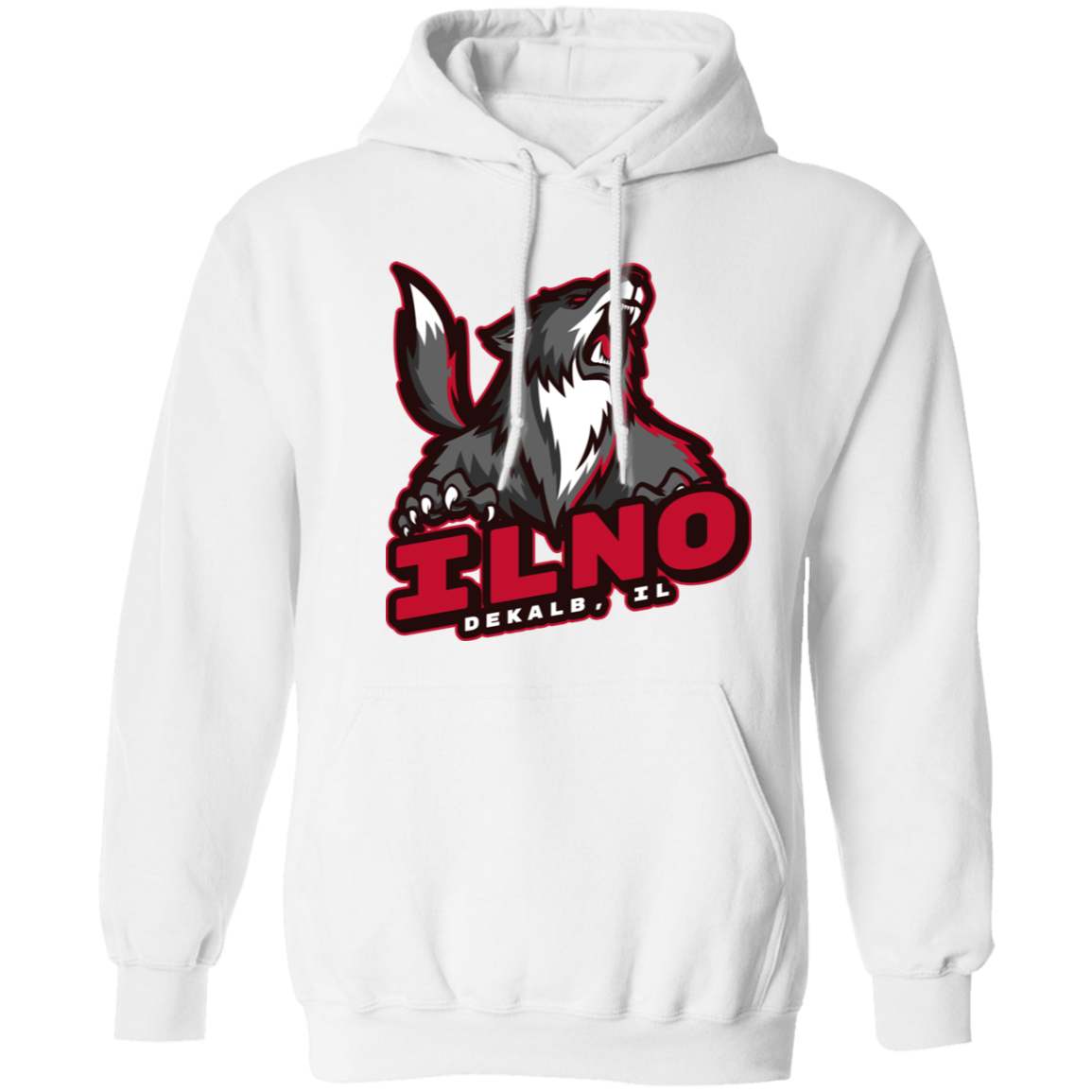 ILNO Pullover Hoodie 8 oz (Closeout)