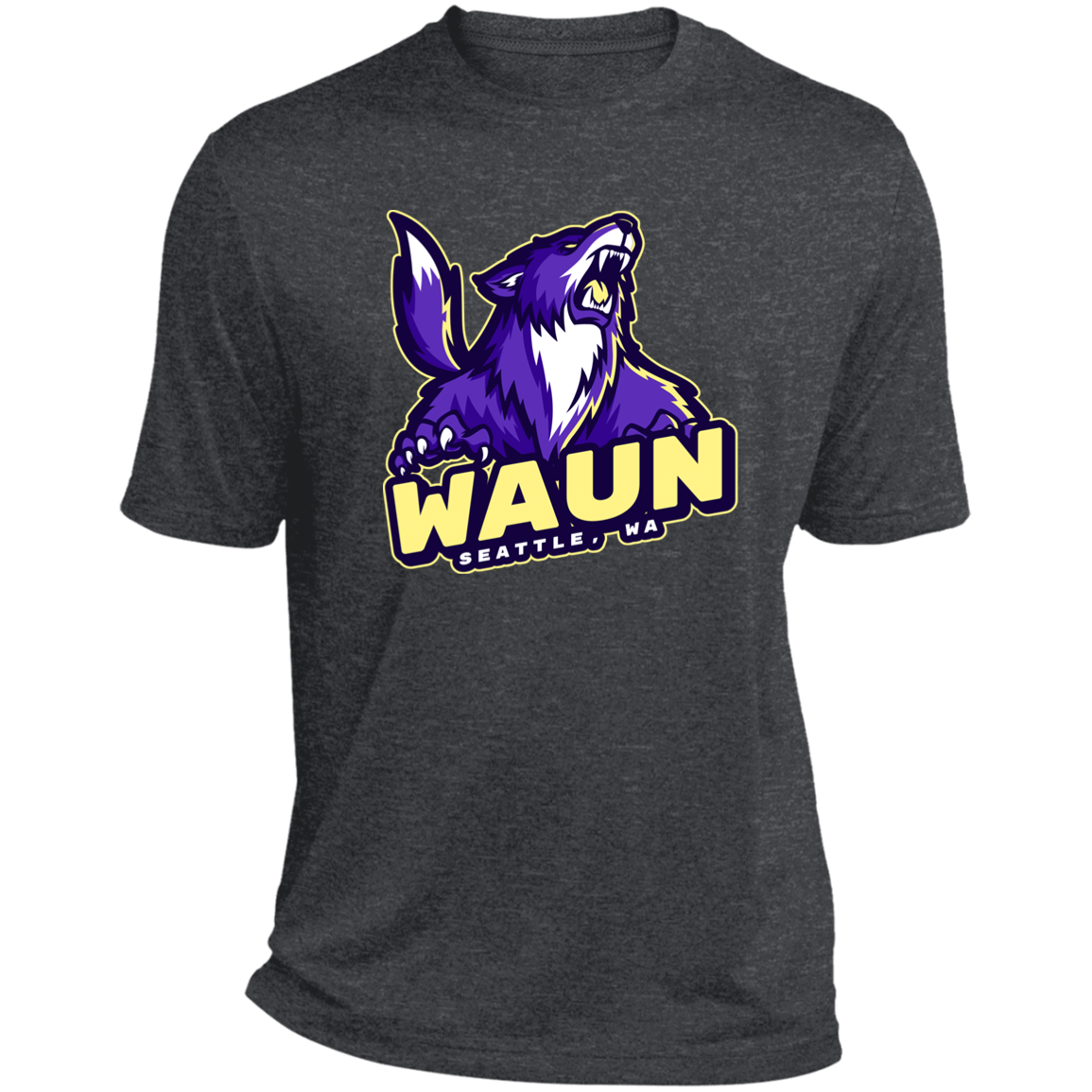 WAUN Heather Performance Tee