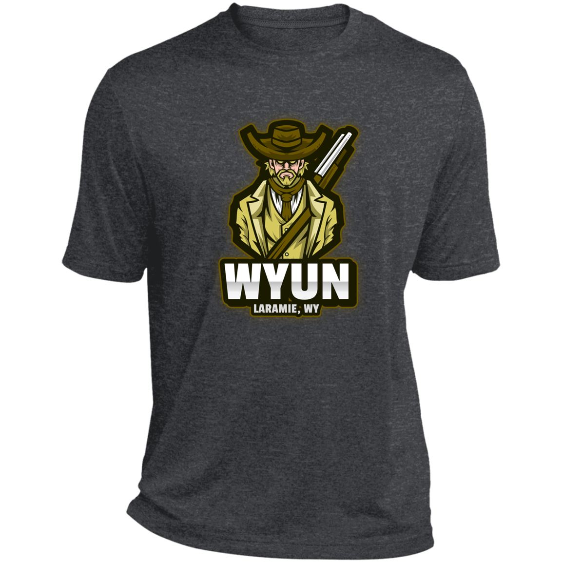 WYUN Heather Performance Tee