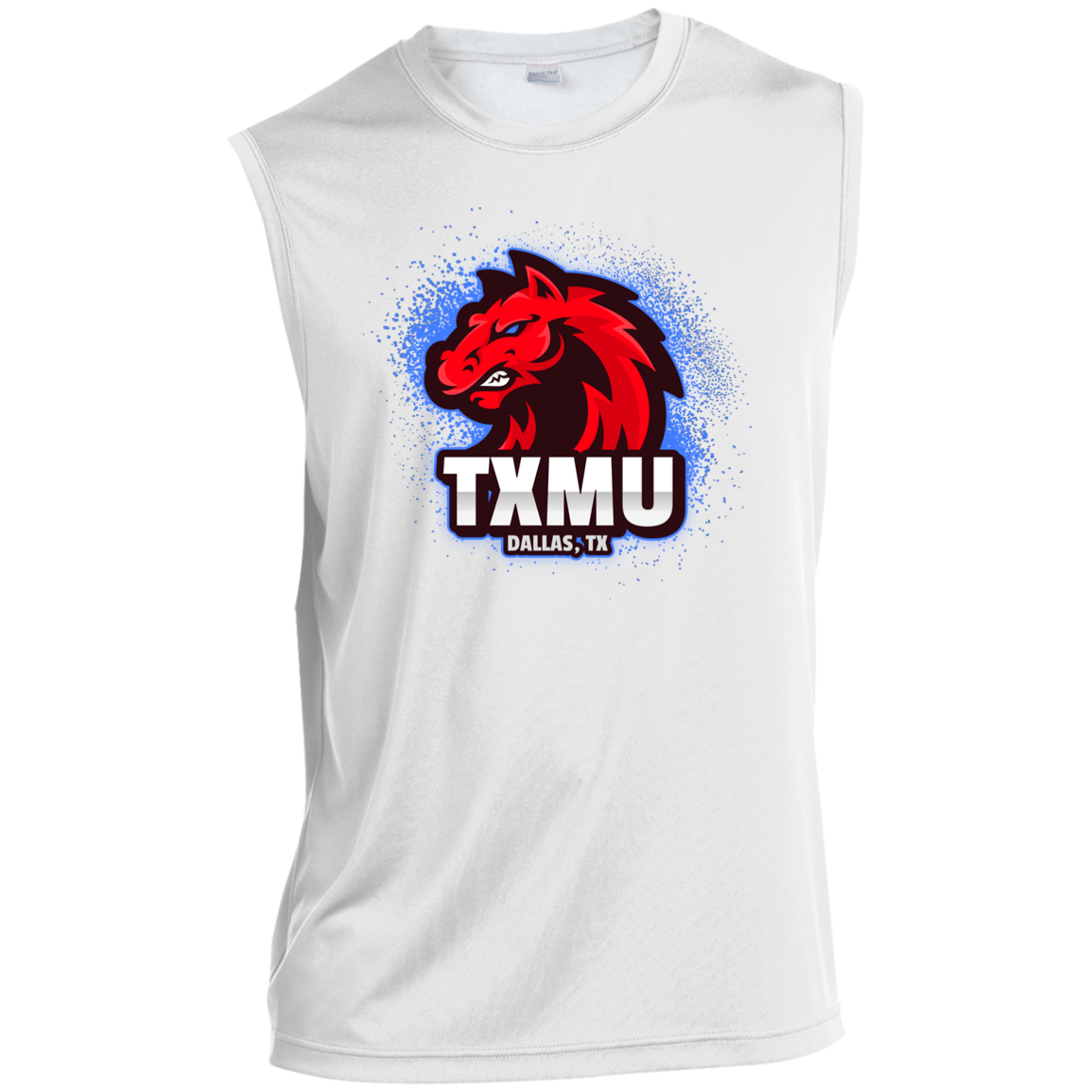 TXMU Sleeveless Performance Tee