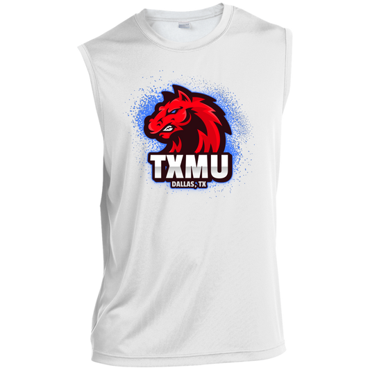 TXMU Sleeveless Performance Tee