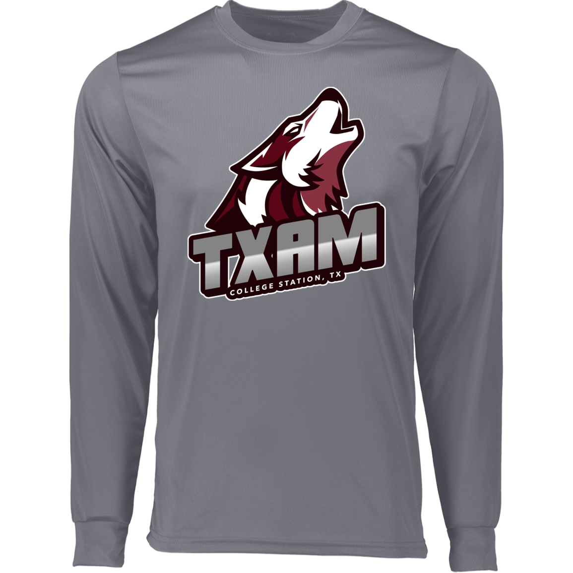 TXAM Long Sleeve Moisture-Wicking Tee