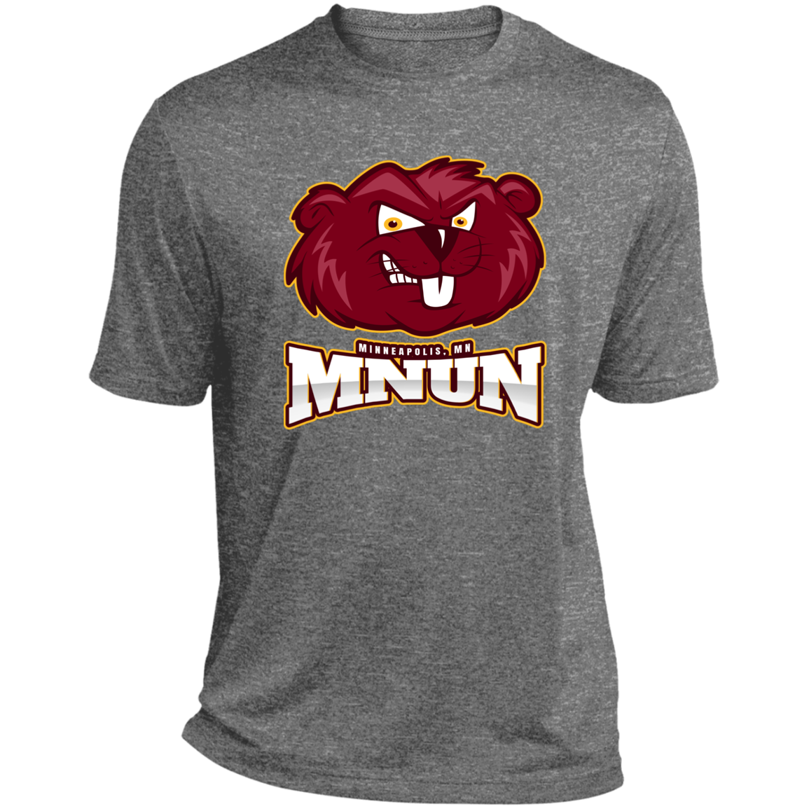 MNUN Heather Performance Tee