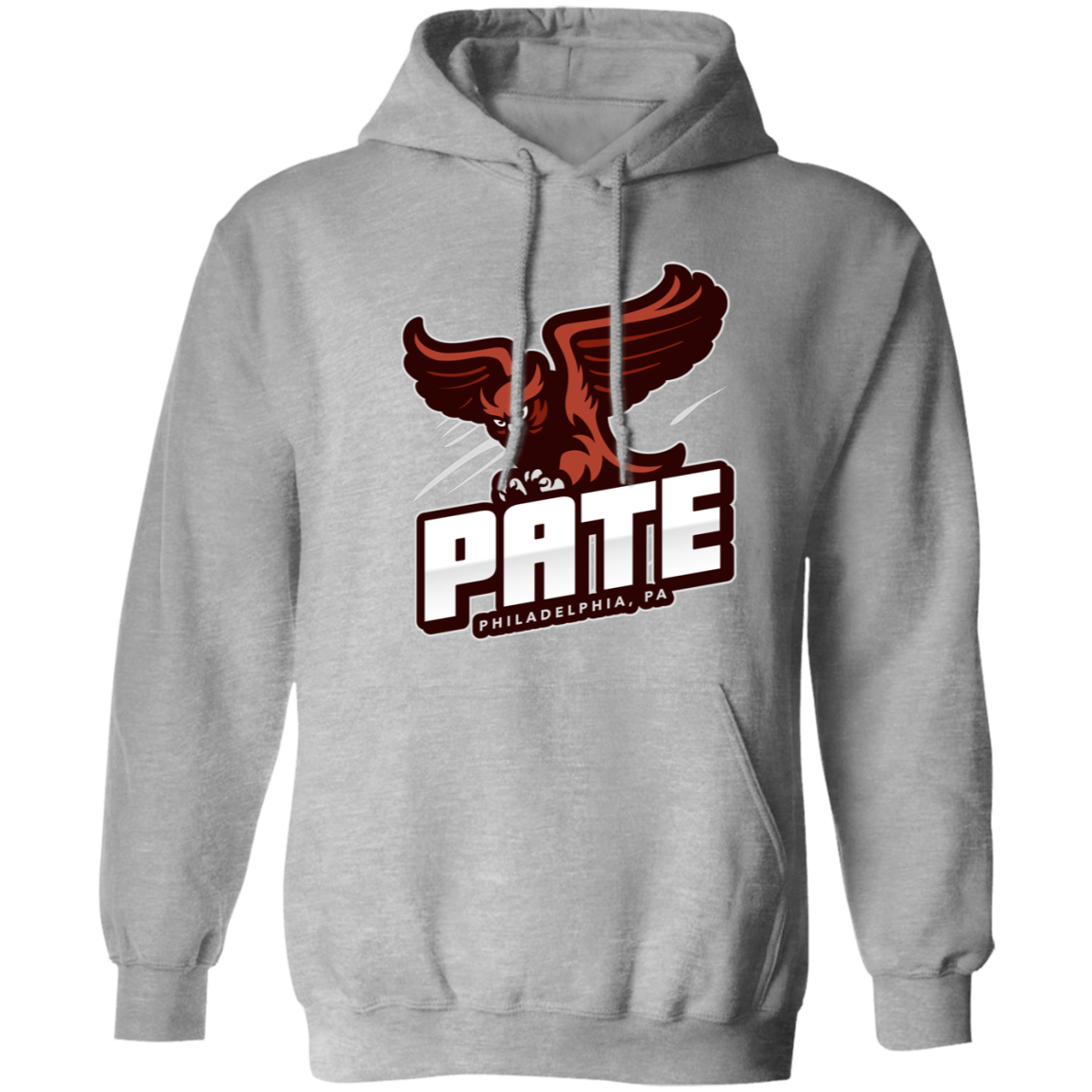 PATE Pullover Hoodie 8 oz (Closeout)