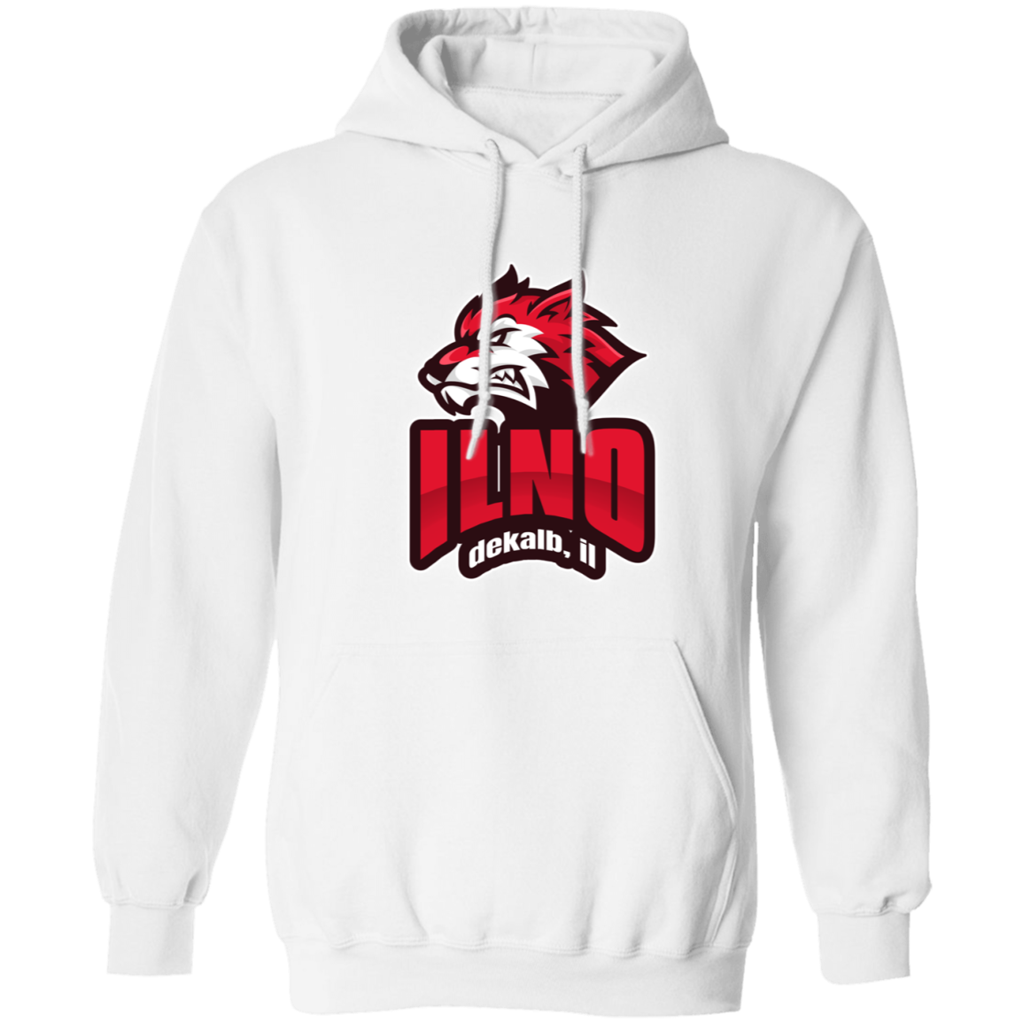 ILNO Pullover Hoodie 8 oz (Closeout)