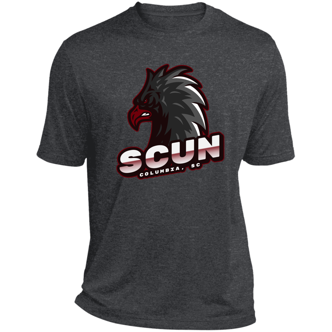 SCUN Heather Performance Tee