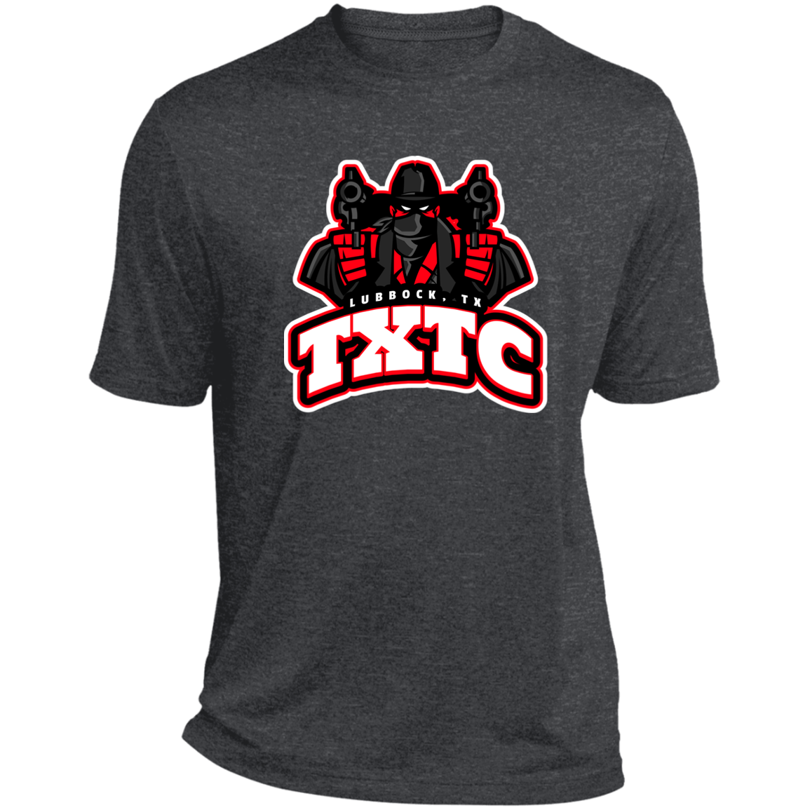 TXTC Heather Performance Tee