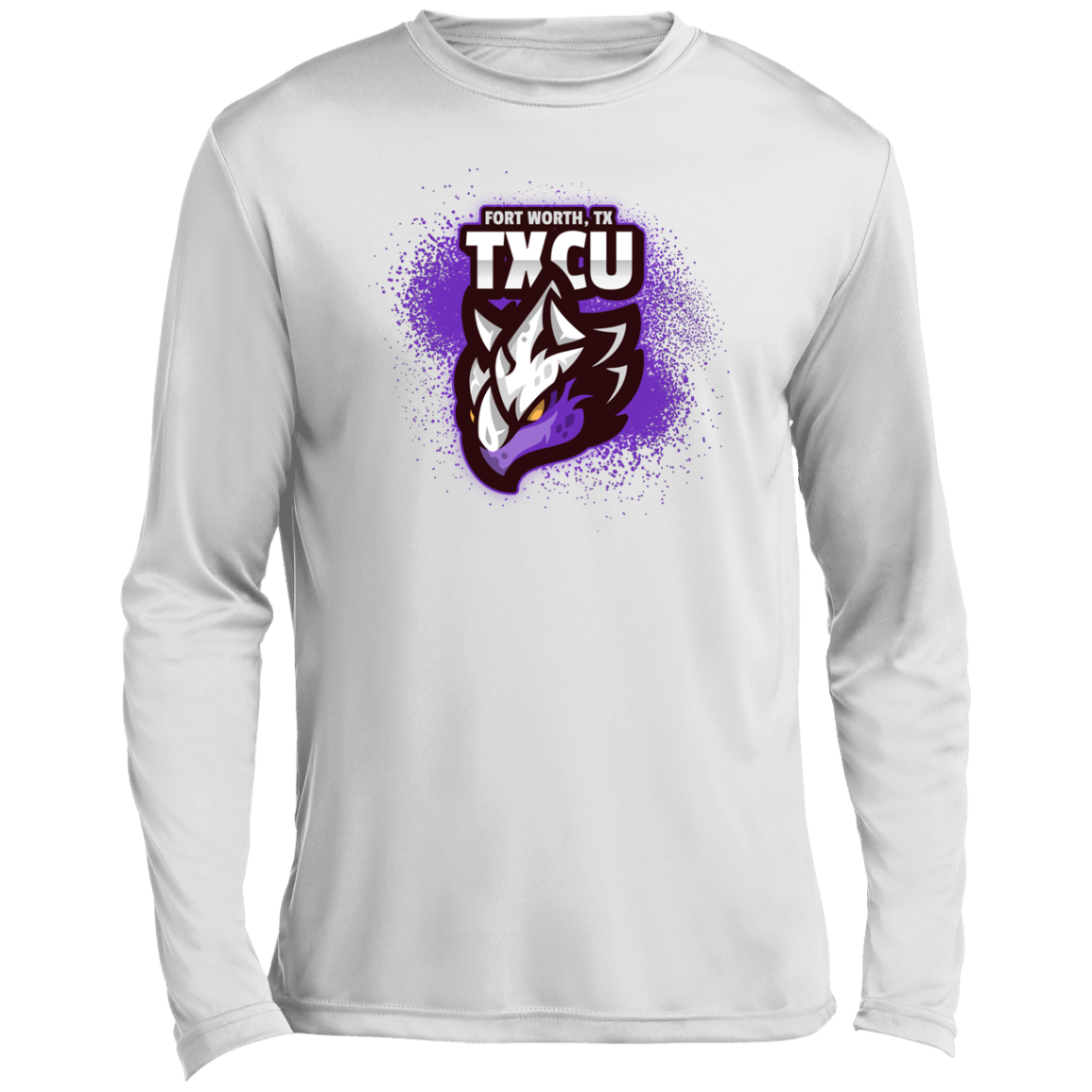 TXCU Long Sleeve Performance Tee