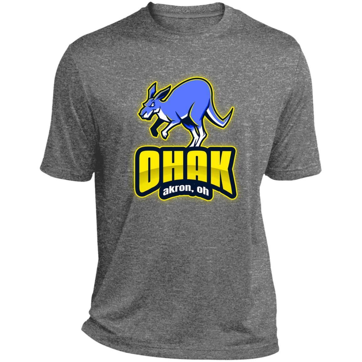 OHAK Heather Performance Tee