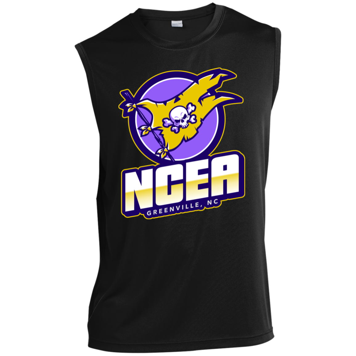 NCEA Sleeveless Performance Tee