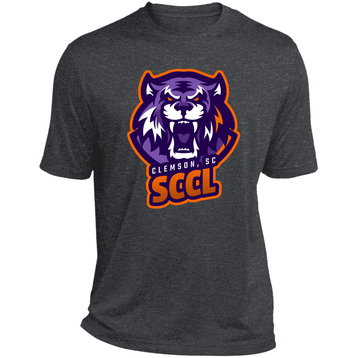 SCCL Heather Performance Tee