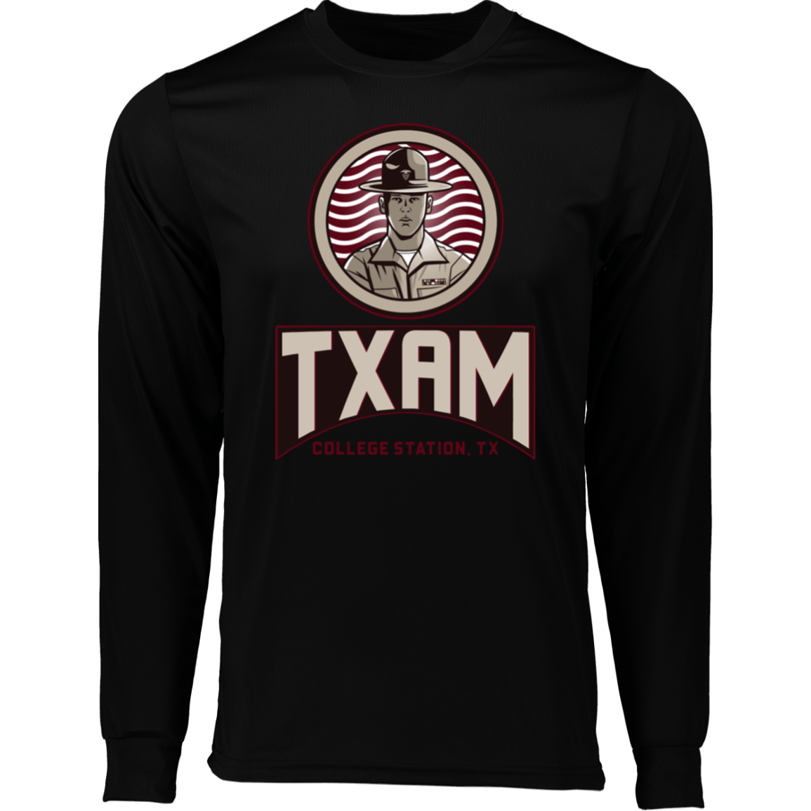 TXAM Long Sleeve Moisture-Wicking Tee