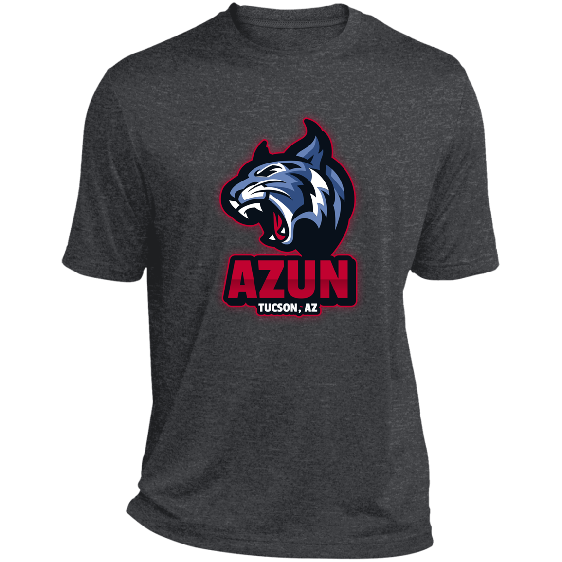 AZUN Heather Performance Tee