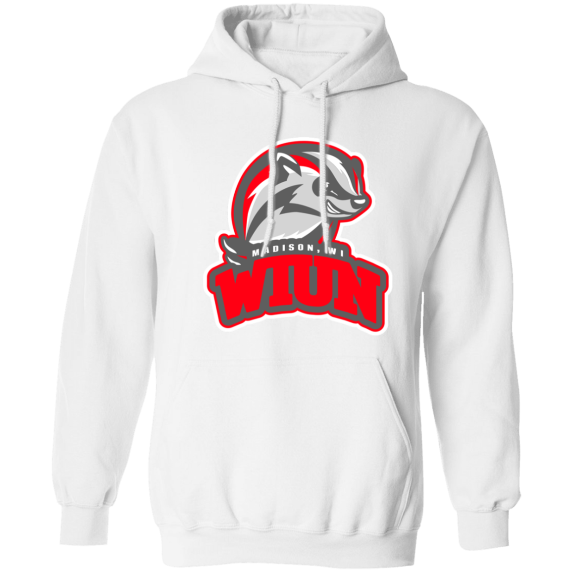 WIUN Pullover Hoodie 8 oz (Closeout)