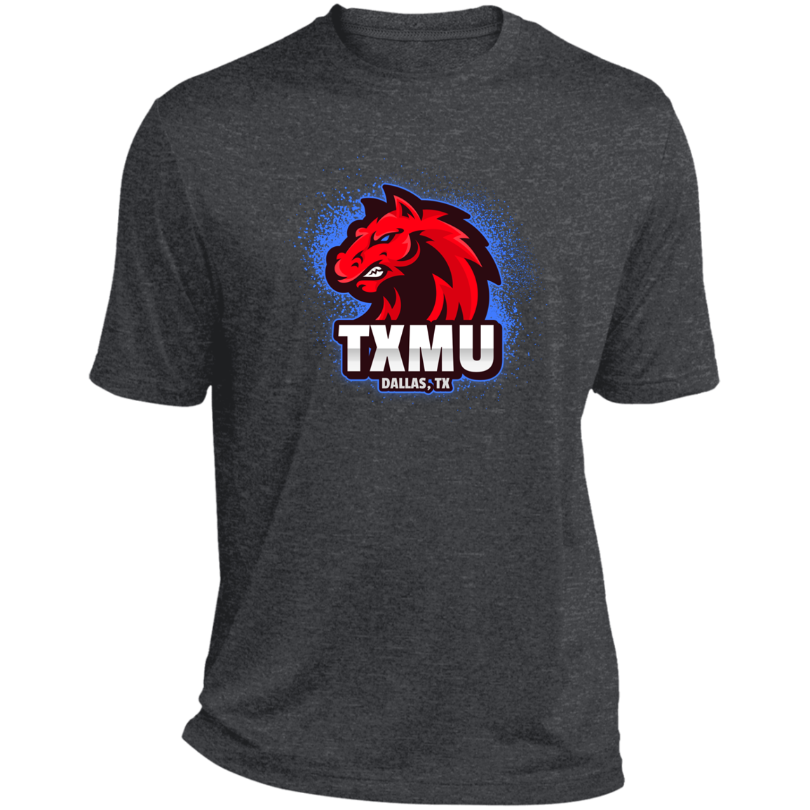 TXMU Heather Performance Tee