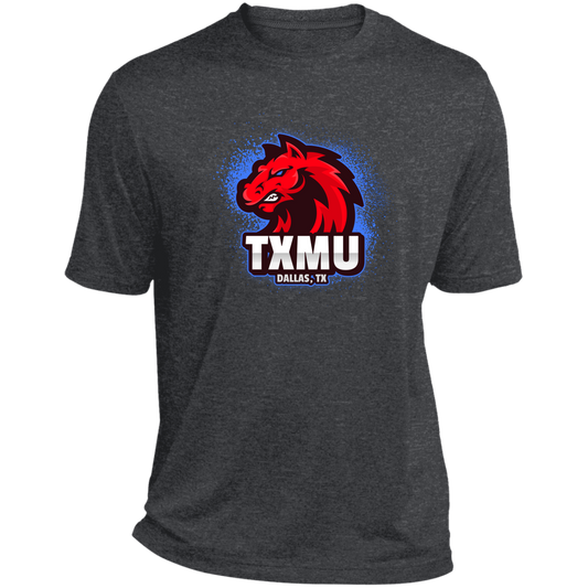 TXMU Heather Performance Tee