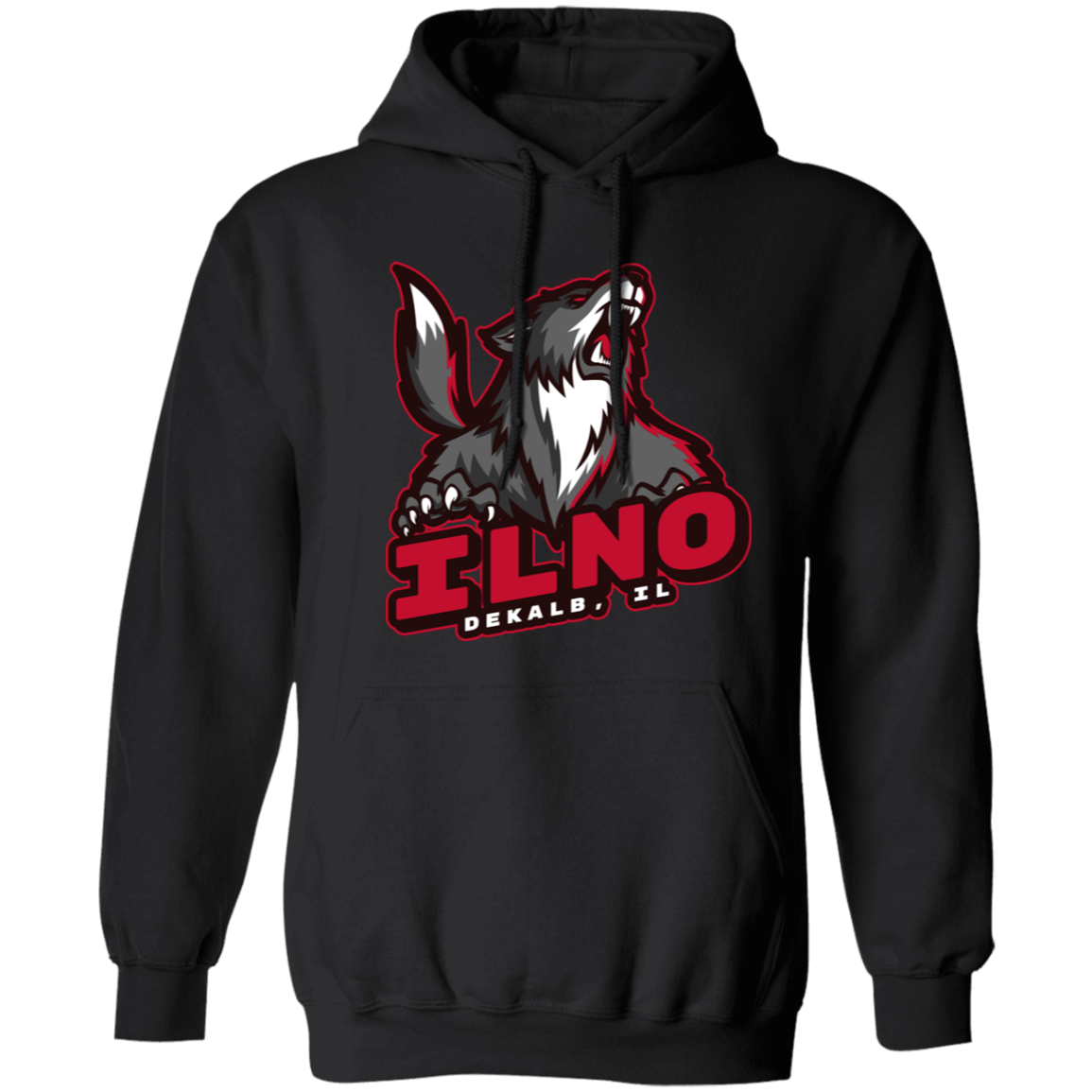 ILNO Pullover Hoodie 8 oz (Closeout)