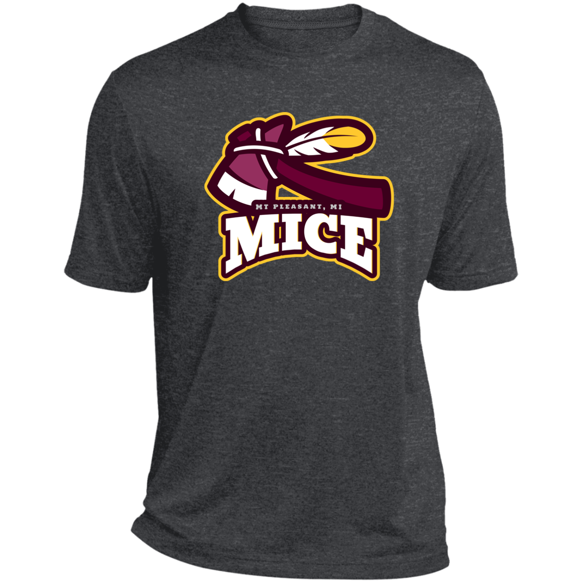 MICE Heather Performance Tee