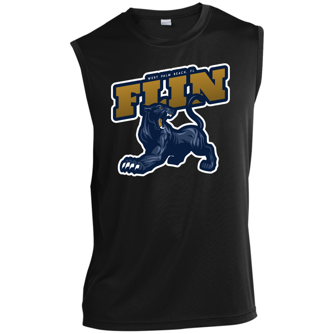 FLIN Sleeveless Performance Tee