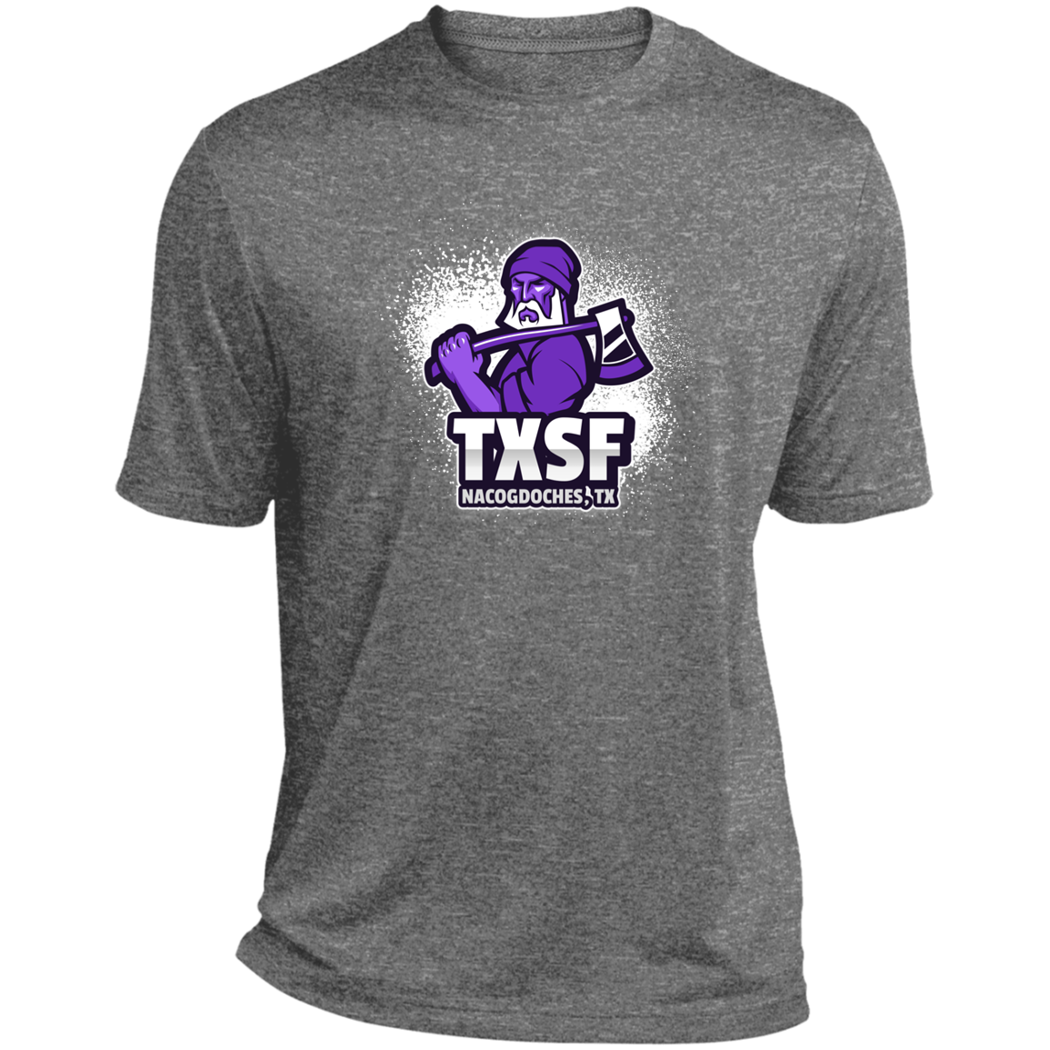 TXSF Heather Performance Tee