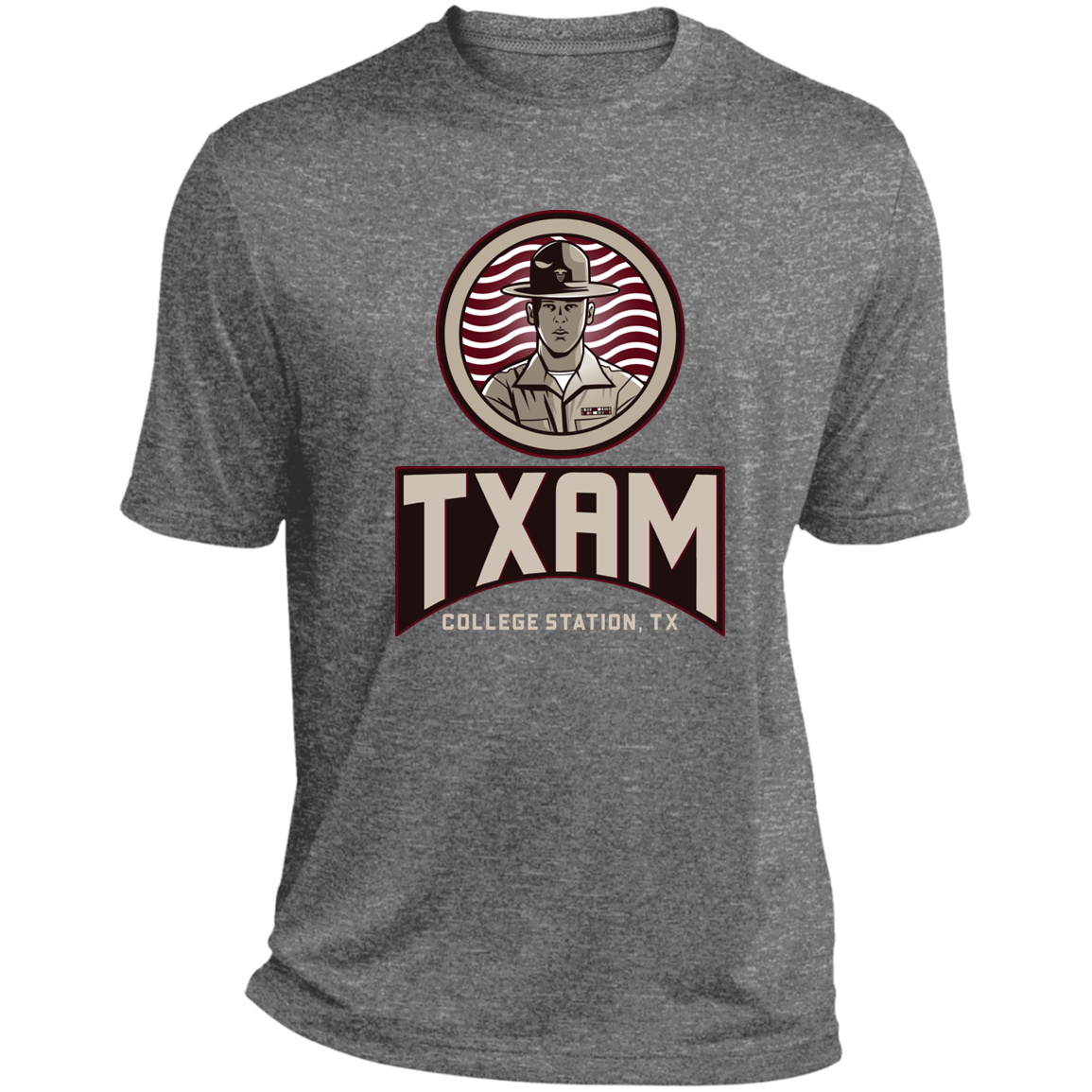 TXAM Heather Performance Tee