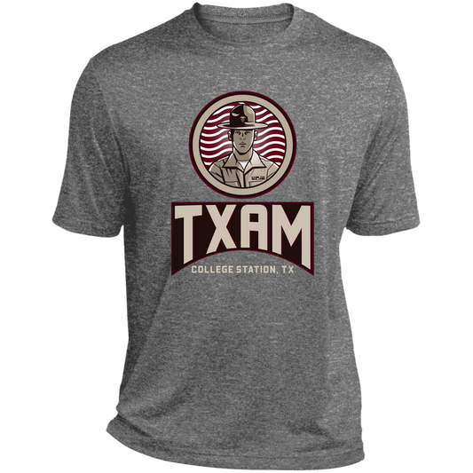 TXAM Heather Performance Tee