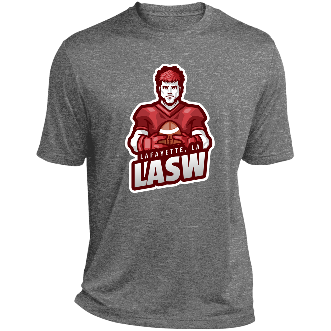 LASW Heather Performance Tee