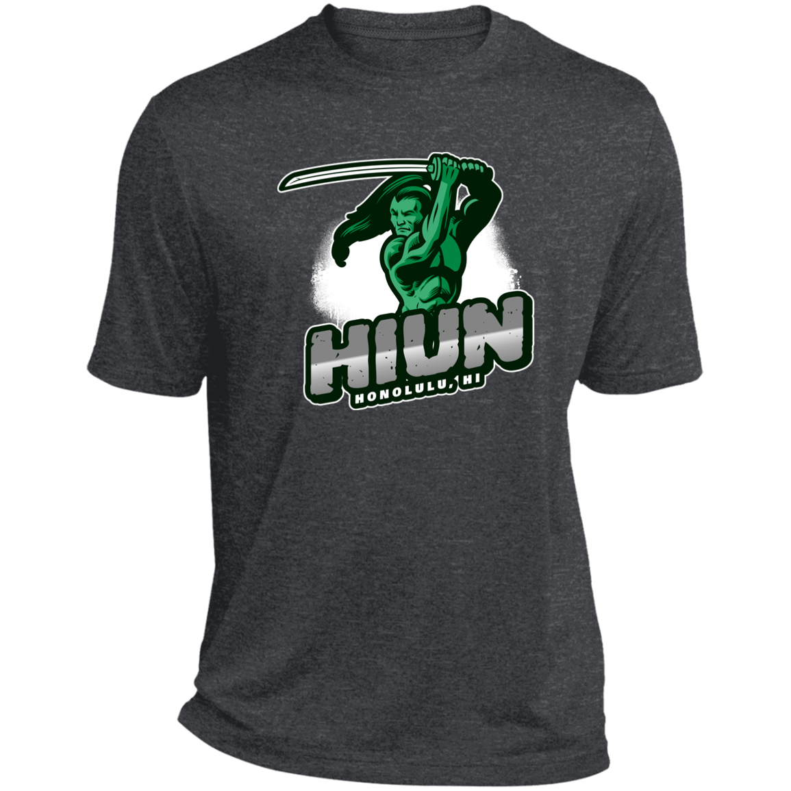 HIUN Heather Performance Tee