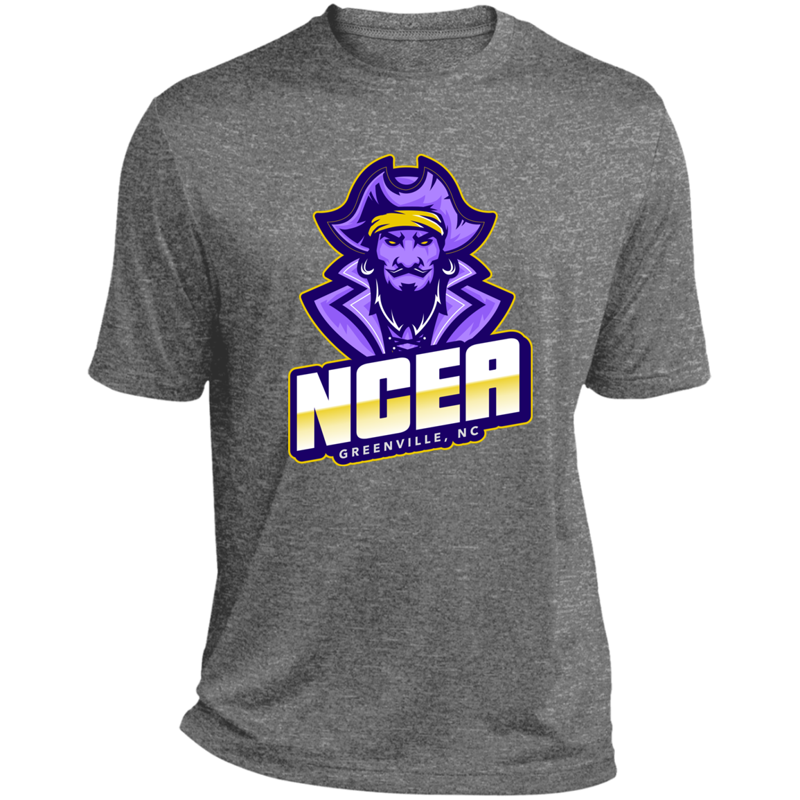 NCEA Heather Performance Tee