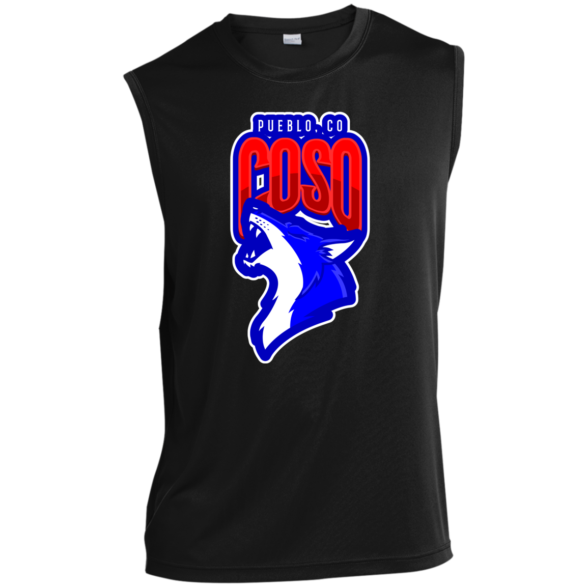 COSO (2) ST352 Men’s Sleeveless Performance Tee