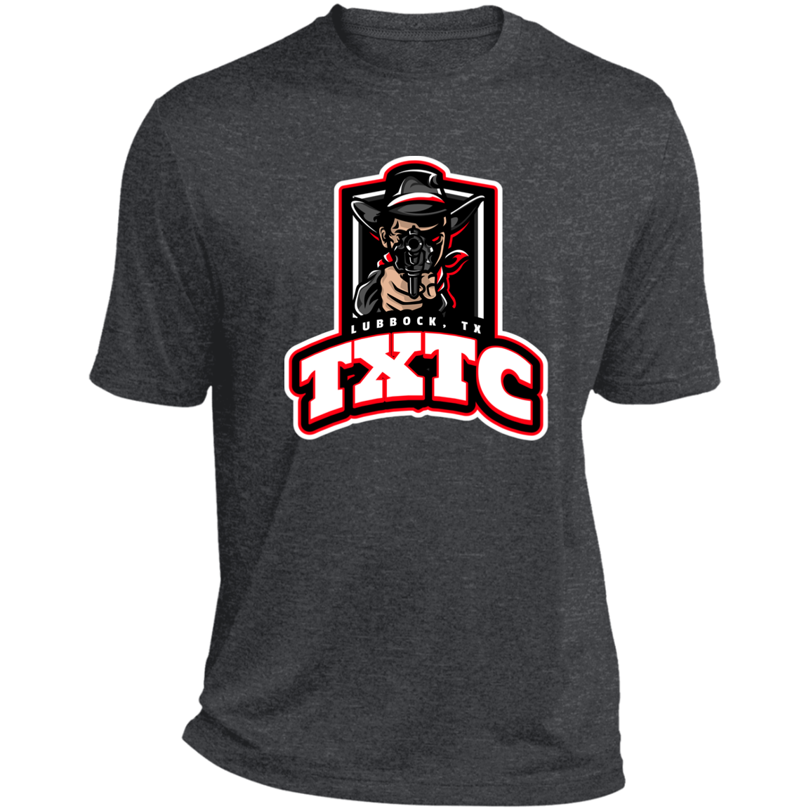 TXTC Heather Performance Tee