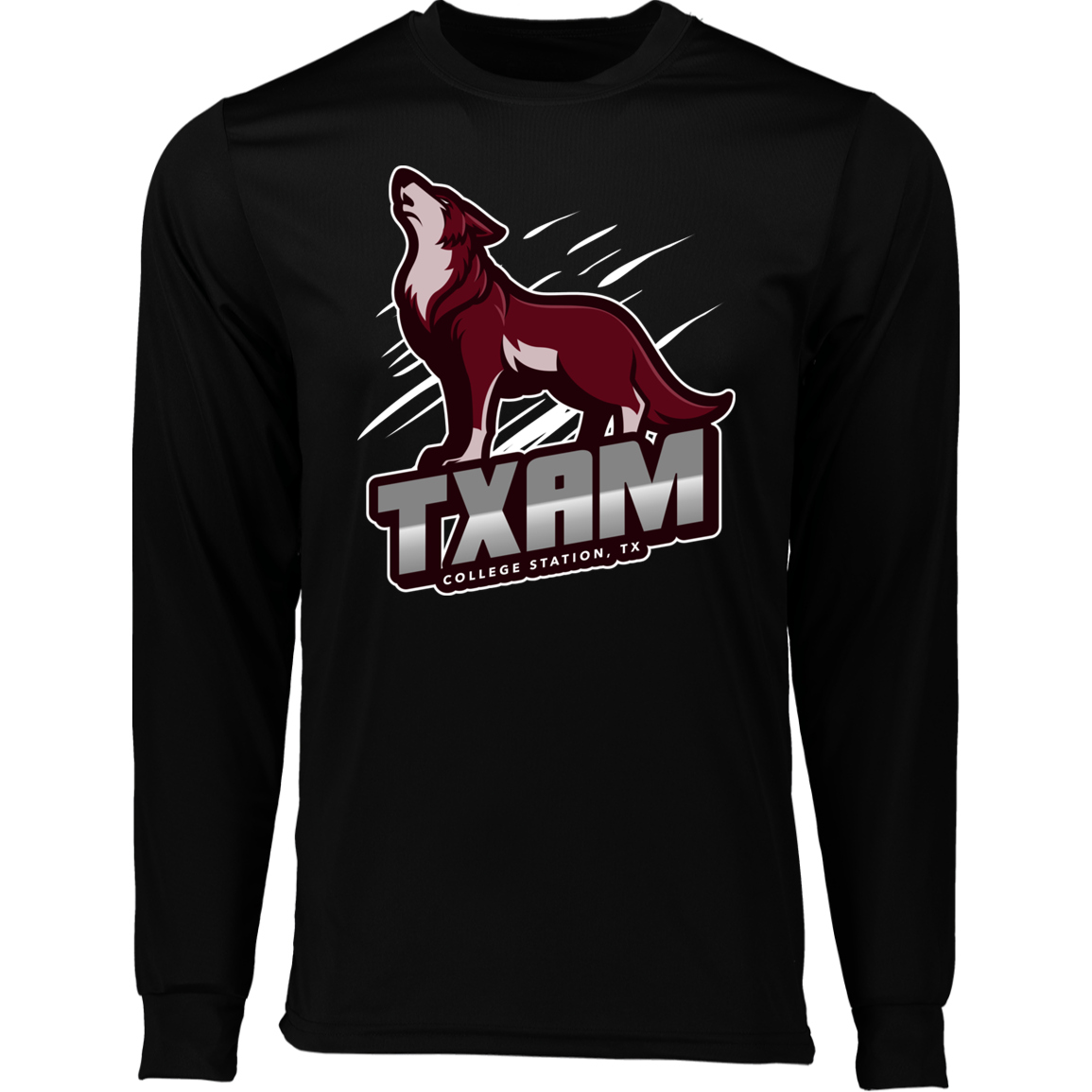 TXAM Long Sleeve Moisture-Wicking Tee