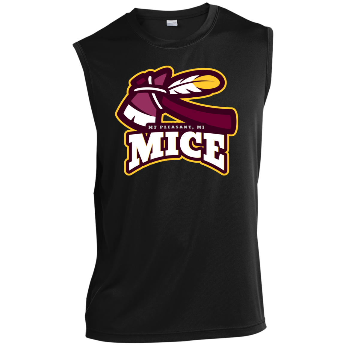 MICE Sleeveless Performance Tee