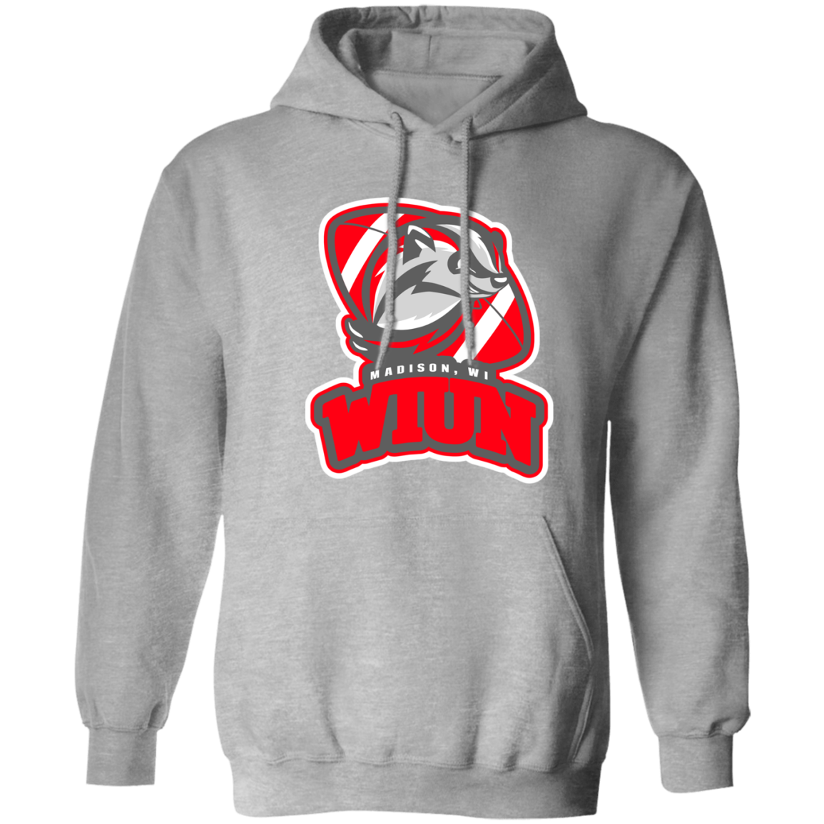 WIUN Pullover Hoodie 8 oz (Closeout)