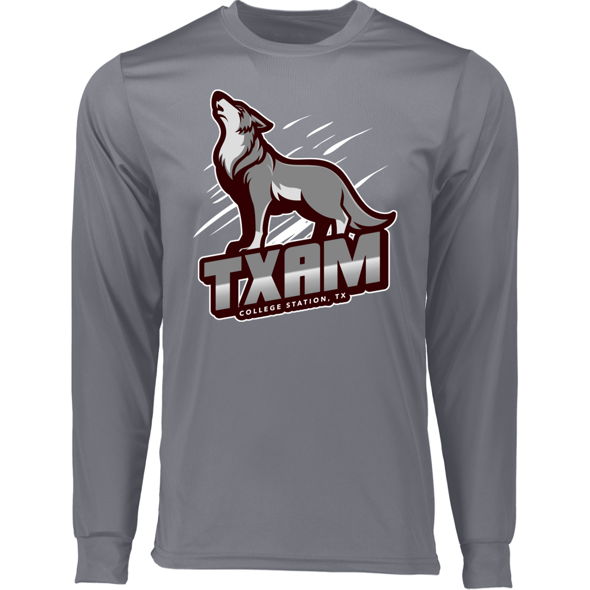 TXAM Long Sleeve Moisture-Wicking Tee