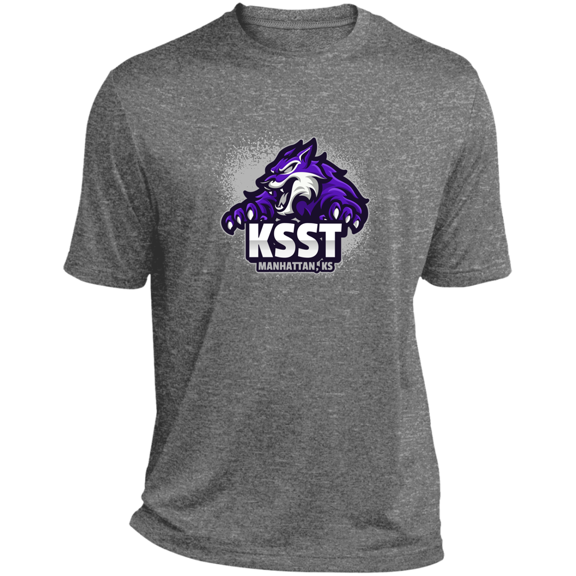 KSST Heather Performance Tee