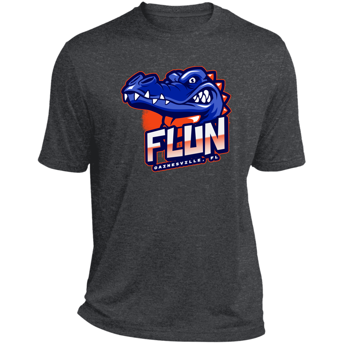 FLUN Heather Performance Tee