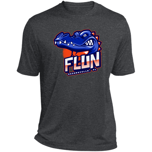 FLUN Heather Performance Tee