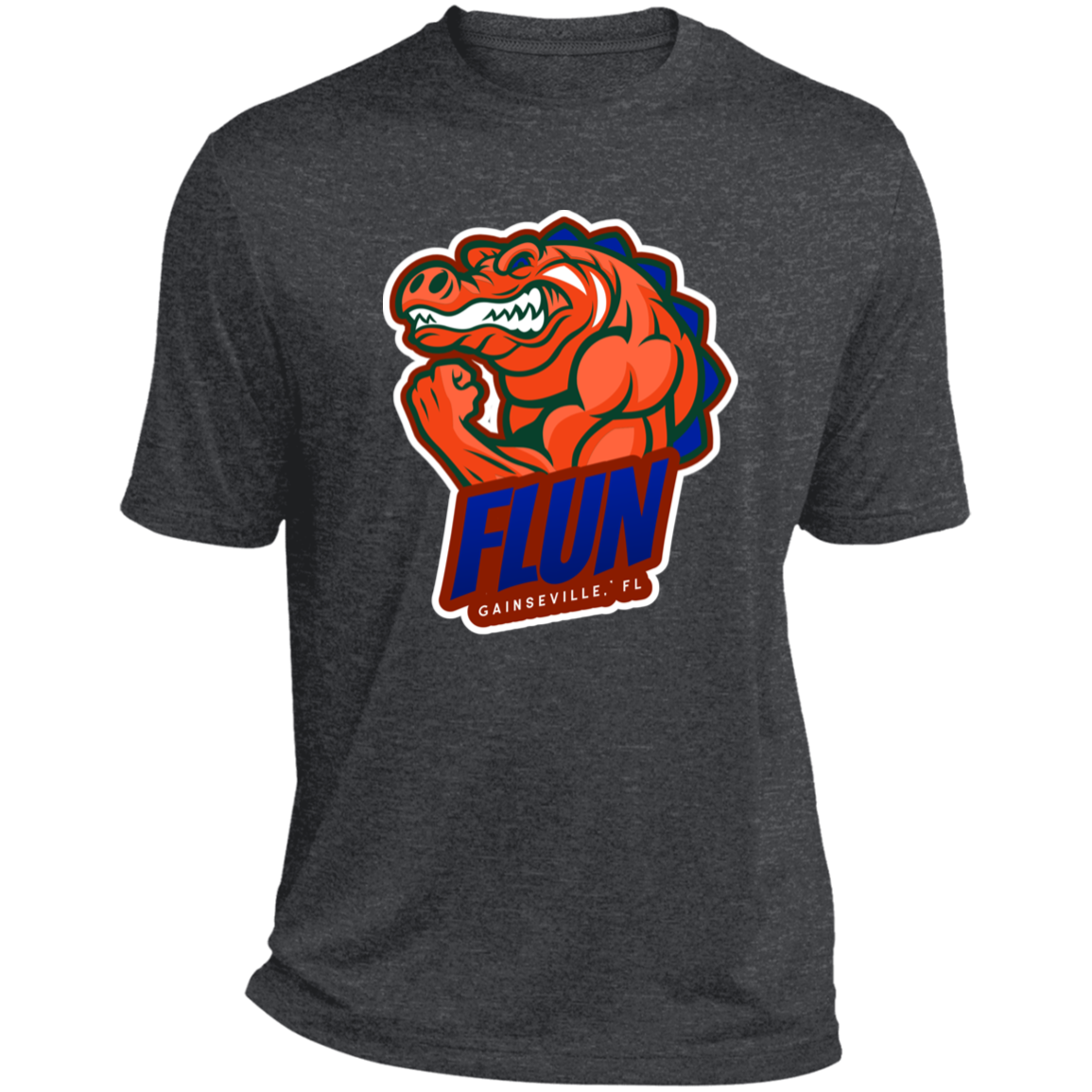 FLUN Heather Performance Tee