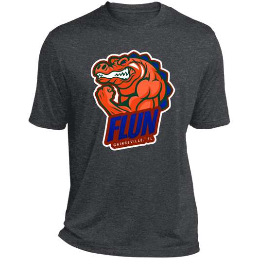 FLUN Heather Performance Tee