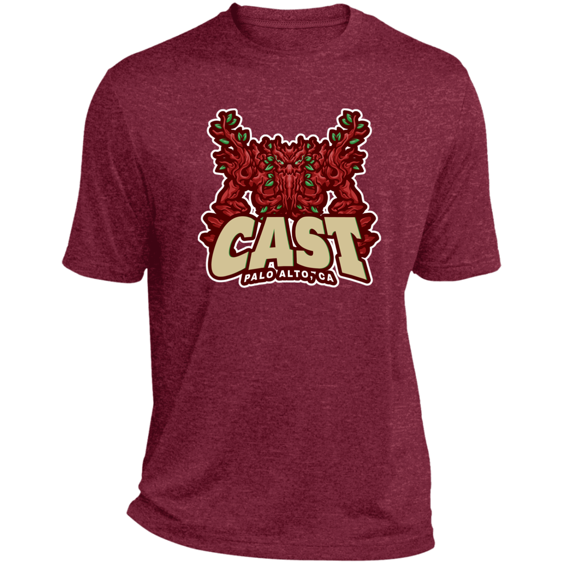 CAST Heather Performance Tee