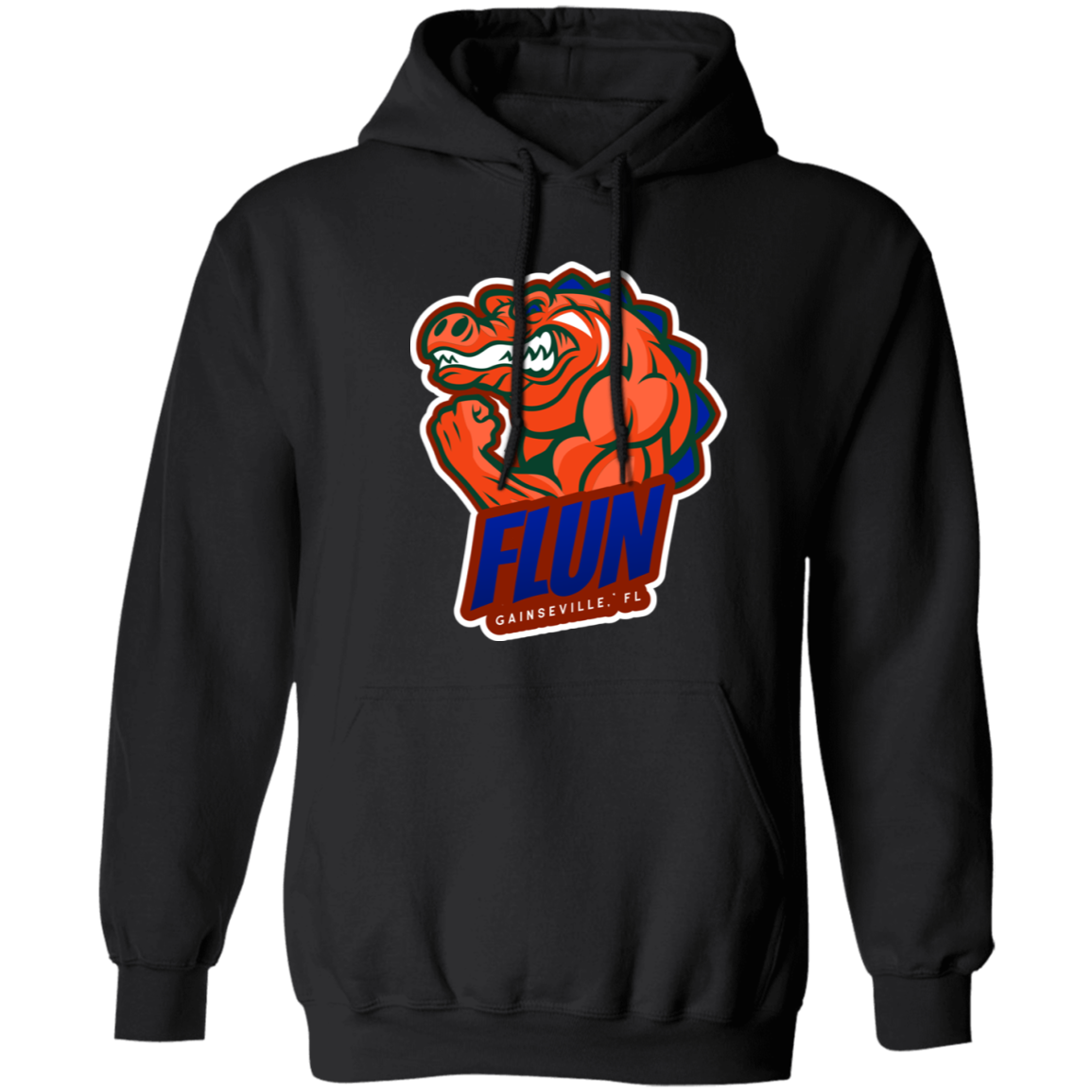 FLUN Pullover Hoodie 8 oz (Closeout)