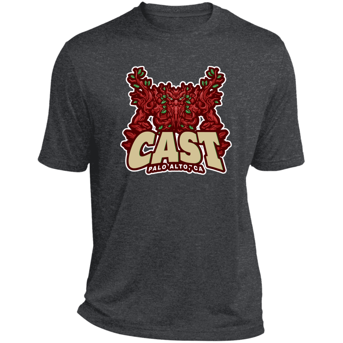 CAST Heather Performance Tee