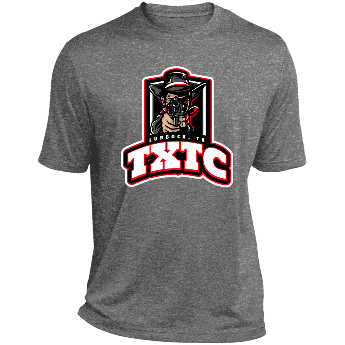 TXTC Heather Performance Tee