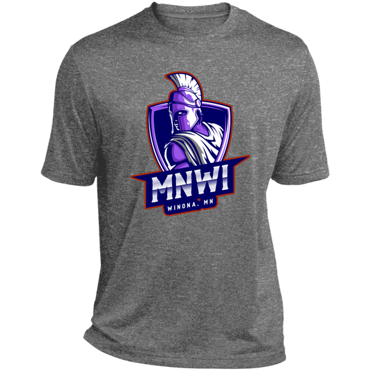 MNWI Heather Performance Tee