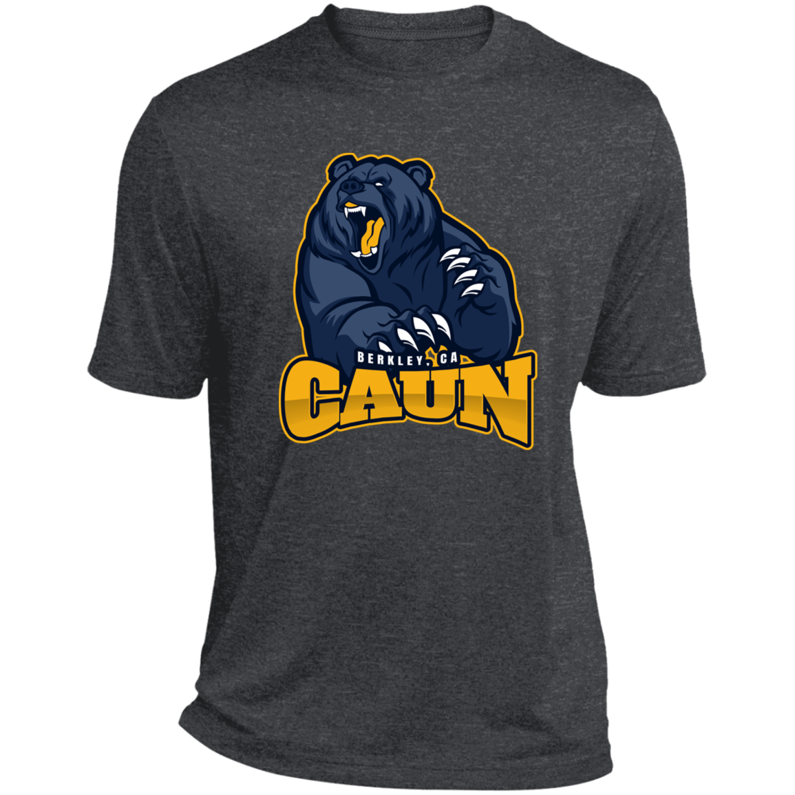 CAUN Heather Performance Tee