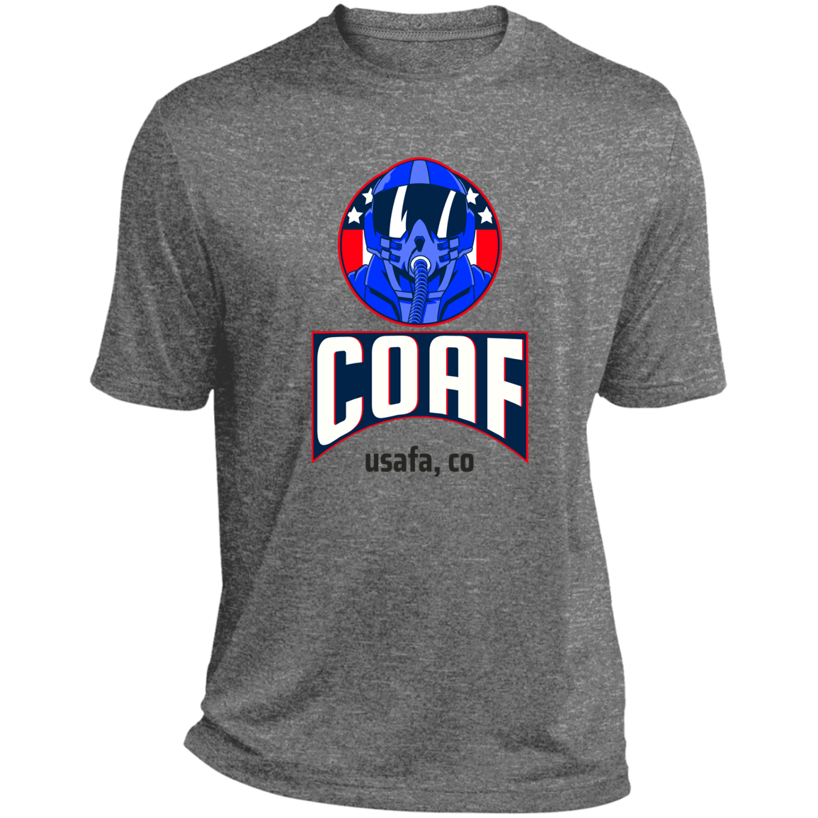 COAF Heather Performance Tee